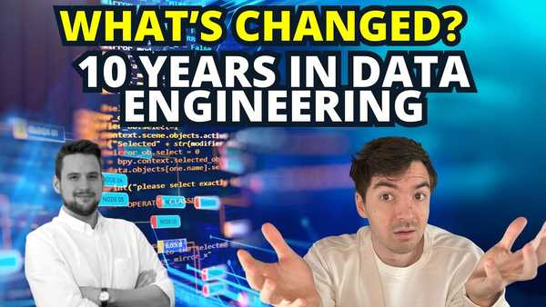 Reviewing The Last 10 Years Of Data Engineering podcast thumbnail