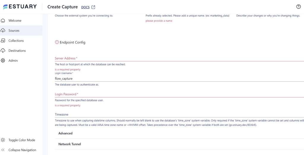 MongoDB to MySQL - Capture Details