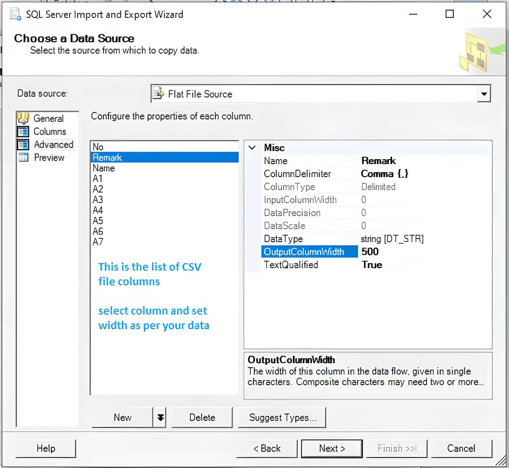 CosmosDB to SQL Server - Choose a data source