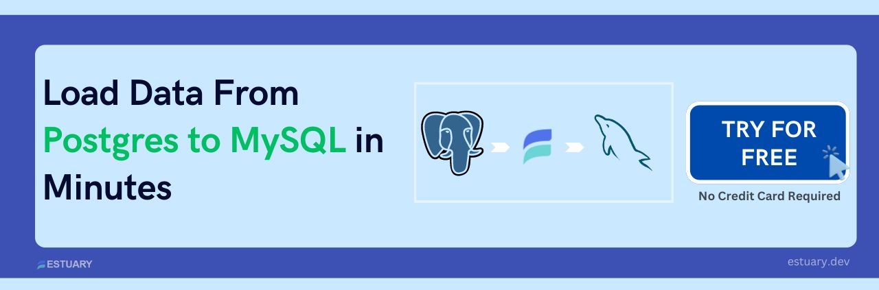 Connect Postgres to MySQL