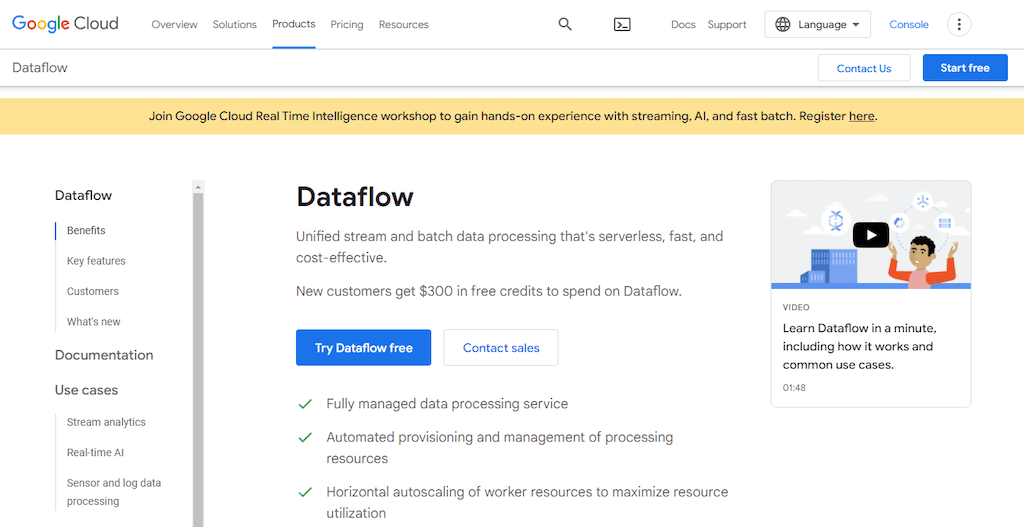 ETL Pipelines - Google Cloud Dataflow