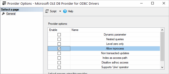 Salesforce to SQL Server - Allow inprocesses